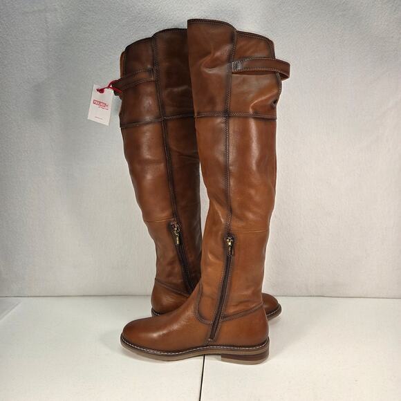Pikolinos Aldaya Musketeer Riding Tall Boots Cuero Women's Size EU 39 NWOT - Picture 8 of 12